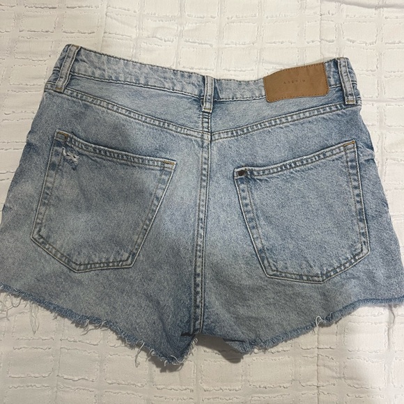 Vintage, High Waisted, Denim Shorts - Picture 1 of 3